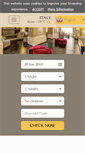 Mobile Screenshot of hotelvillafrancarome.com